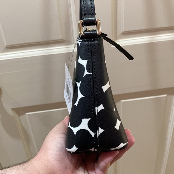 NWT Kate Spade Black White Millie Crossbody Purse - Picture 7 of 12